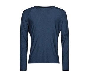 TEE JAYS TJ7022 - LONG SLEEVE COOLDRY TEE Navy Melange