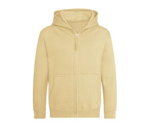 AWDIS JH050J - Zipped sweatshirt Desert Sand