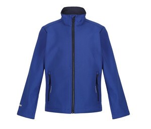 REGATTA RGA732 - Kids' Softshell jacket New Royal / Navy