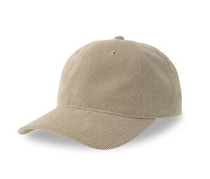 ATLANTIS HEADWEAR AT242 - Recycled Corduroy cap Beige