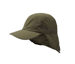 ATLANTIS HEADWEAR AT251 - Legionnaire's recycled polyester cap Olive