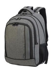 Shugon SH5818 - Frankfurt Smart Laptop Backpack Grey Melange/Black