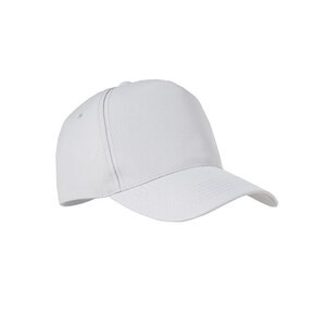 GiftRetail MO6831 - SENGA RPET 5 panel baseball cap White