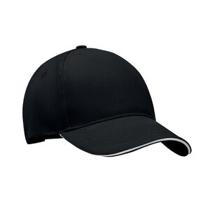 GiftRetail MO6875 - SINGA 5 panel baseball cap White/Black