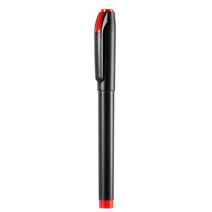 EgotierPro 39017 - Colored Plastic Roller with Black Ink TAX Red