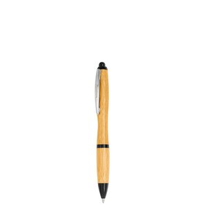 EgotierPro 39516 - Bamboo Pen with Aluminum Clip DESERT Black