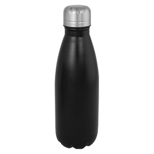 EgotierPro 50048 - 500ml Stainless Steel Bottle SODITA Black