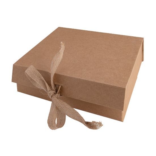 EgotierPro 50689 - Decorative Folding Cardboard Gift Box STEPO