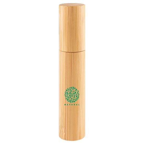 EgotierPro 52503 - Bamboo Glass Perfume Atomizer, 10ml RHIN