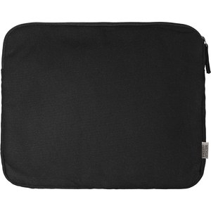 EgotierPro 53025 - Recycled Cotton Computer Case for 14" Laptops ZANTE Black