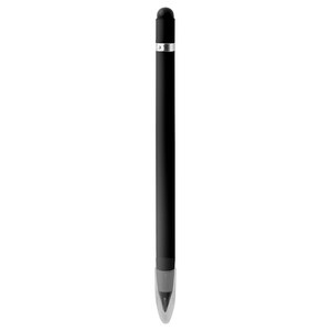 EgotierPro 53501 - Recycled Aluminum Infinite Pencil with Rubber MILELE Black