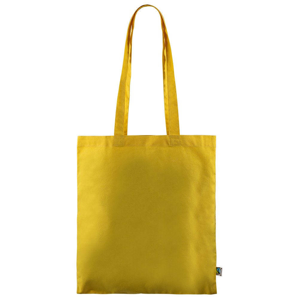 EgotierPro 53530 - Fairtrade Long-Handle Bag, 180 gr/m², Various Colors HARBOUR