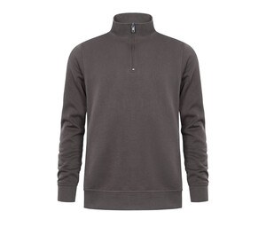 PROMODORO PM5052 - 1/4 zip sweater Charcoal