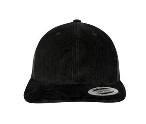 FLEXFIT 6606CT - CORDUROY RETRO TRUCKER Black