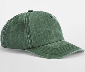 BEECHFIELD BF657 - RELAXED 5 PANEL VINTAGE CAP Vintage Bottle Green