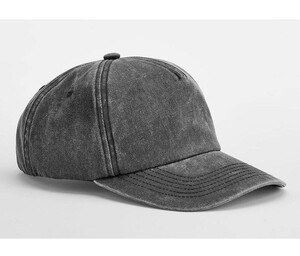 BEECHFIELD BF657 - RELAXED 5 PANEL VINTAGE CAP Vintage Black