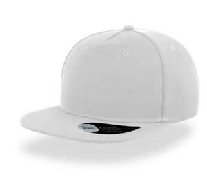 ATLANTIS HEADWEAR AT262 - 5-panel flat visor cap White