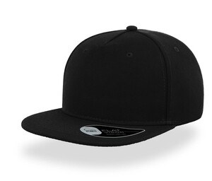 ATLANTIS HEADWEAR AT262 - 5-panel flat visor cap Black