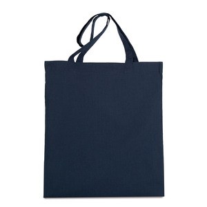 Kimood KI6201 - K-loop organic cotton flat tote bag