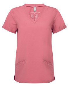 Onna NN310 - Ladies’ short-sleeve stretch tunic Calm Pink