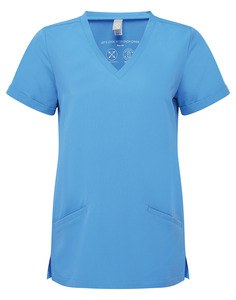 Onna NN310 - Ladies’ short-sleeve stretch tunic Ceil blue