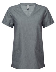 Onna NN310 - Ladies’ short-sleeve stretch tunic Dynamo Grey