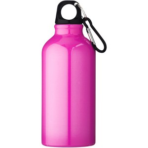 GiftRetail 100002 - Oregon 400 ml aluminium water bottle with carabiner