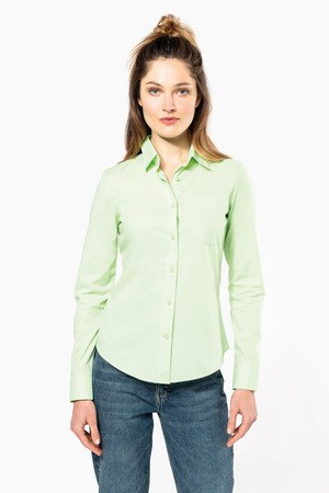 Kariban K549 - JESSICA - LADIES LONG SLEEVE EASY CARE POLYCOTTON POPLIN SHIRT