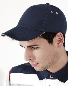 Beechfield B15c - Ultimate 5 Panel Cap - Sandwich Peak