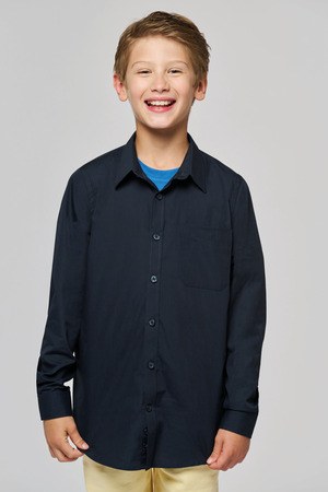 Kariban K521 - KIDS LONG SLEEVE POPLIN SHIRT