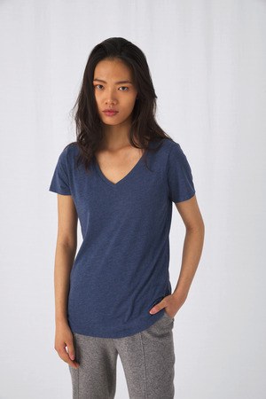 B&C CGTW058 - Womens Triblend V-Neck T-Shirt