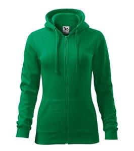 Malfini 411 - Trendy Zipper Sweatshirt Ladies