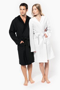 Kariban K140 - Unisex organic hooded bathrobe