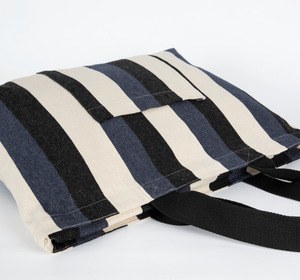 Kimood KI5210 - Recycled shopping bag - Striped pattern