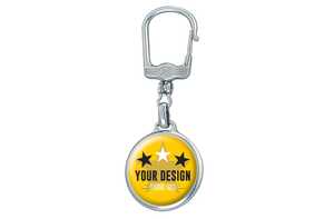 TopPoint LT99618 - Keyring metal, round