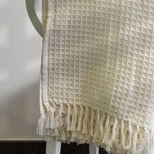 EgotierPro 50013 - 100% Cotton Blanket 130 x 160 cm PLAID