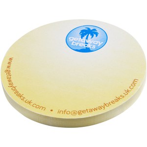GiftRetail 210184 - Sticky-Mate® circle-shaped recycled sticky notes